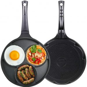 Induction Egg frying pan 3-cup Three Mold Used for induction and all heat sources Korean cookware non stick baking egg Various Cooker Pan