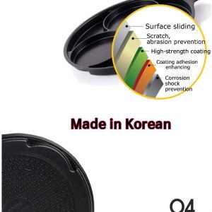 Induction Egg frying pan 3-cup Three Mold Used for induction and all heat sources Korean cookware non stick baking egg Various Cooker Pan