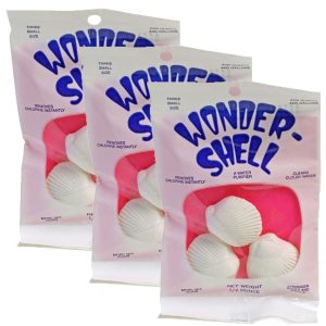 (3 Packages) Weco Wonder Shell Natural Minerals (3 Pack), Small – Total of 9 Shells