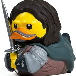 Aragorn Collectible Rubber Duck Figurine – Official Lord of The Rings Merchandise – Unique Limited Edition Collectors Vinyl Gift