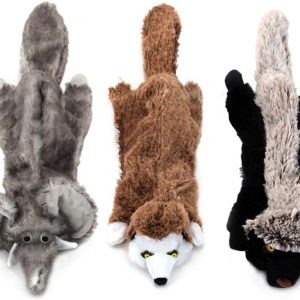 Brand: Blnboimrun Blnboimrun Dog No Stuffing Toys Dog Squeaky Toys Plush Chewers for Large Dog 3PCS Large Dog Toy Set